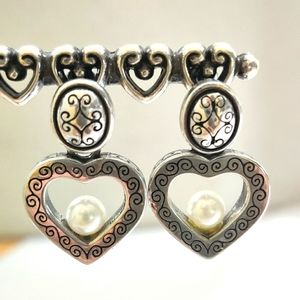 Brighton Hearts Pearls Earrings